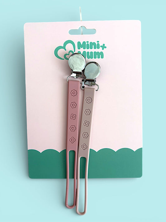 Silicone Dummy Clips - Two Pack