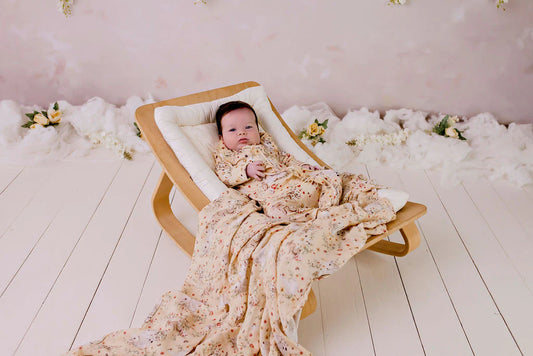 Confetti Kidz - In the Meadow Bamboo Zipsuit