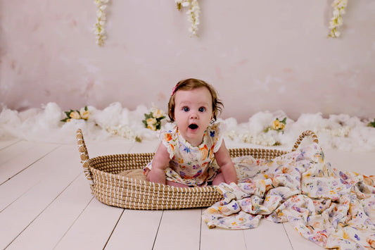 Confetti Kidz - Butterfly Blooms Bodysuit Dress