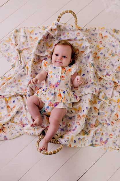 Confetti Kidz - Butterfly Blooms Bodysuit Dress