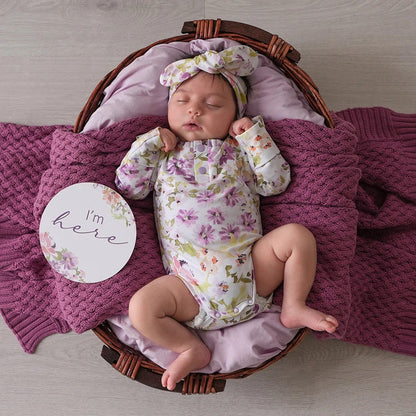 Isla L/S Bodysuit With Frill