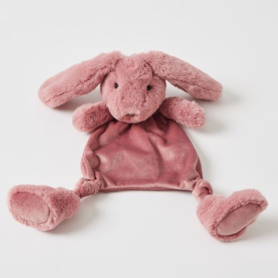 Raspberry Bunny Comforter - Jiggle and Giggle