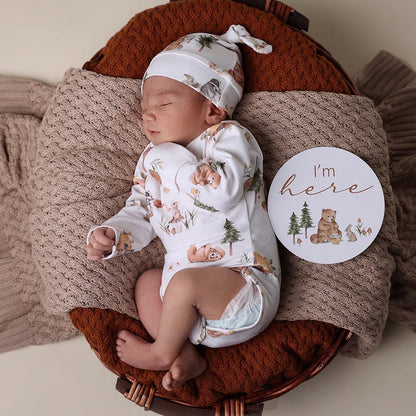 Bears L/S Organic Bodysuit