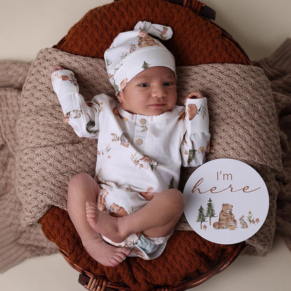 Bears L/S Organic Bodysuit