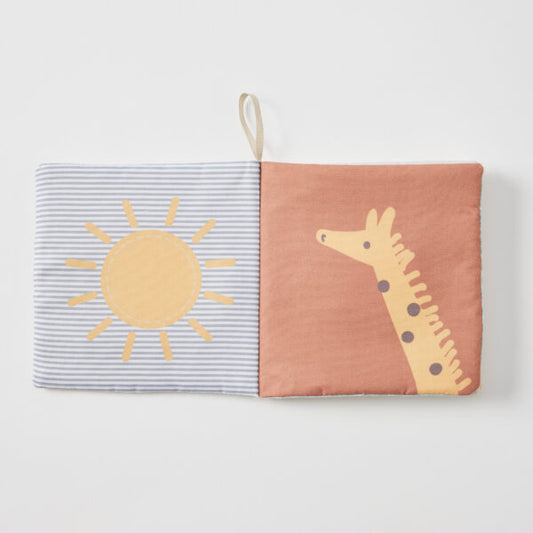 Jiggle & Giggle - Plush Safari Book