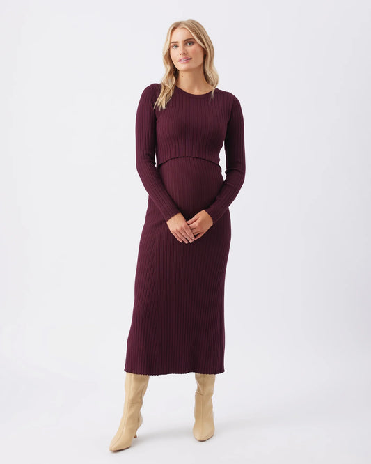 Eden Knit Nursing Dress