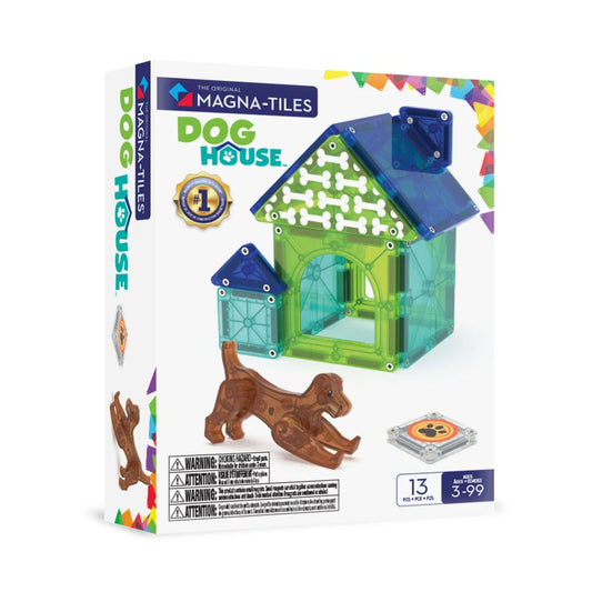 MAGNA-TILES - DOG HOUSE - 13 PIECE