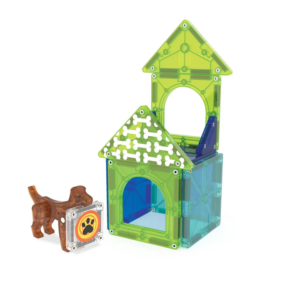 MAGNA-TILES - DOG HOUSE - 13 PIECE