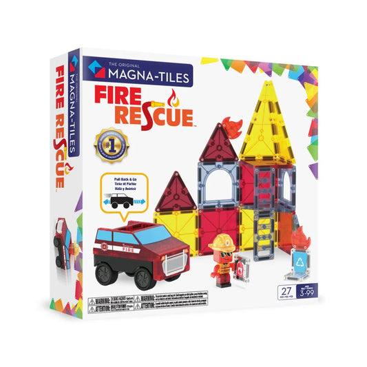 MAGNA-TILES - FIRE RESCUE - 27 PIECE