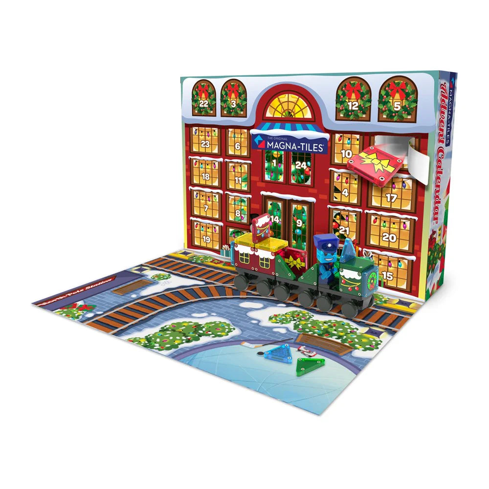 MAGNA-TILES - MICROMAGS - ADVENT CALENDAR - 34 PIECE SET