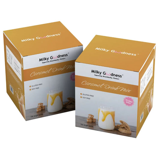 Milky Goodness - 10x Single Serve Lactation Caramel Drink Mix