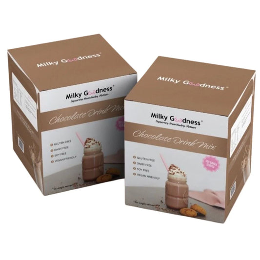 Milky Goodness - 10x Single Serve Lactation Chocolate Drink Mix