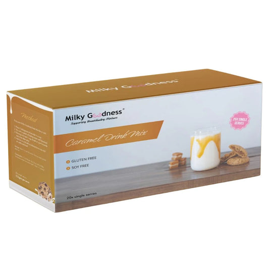 Milky Goodness - 20x Single Serve Lactation Caramel Drink Mix