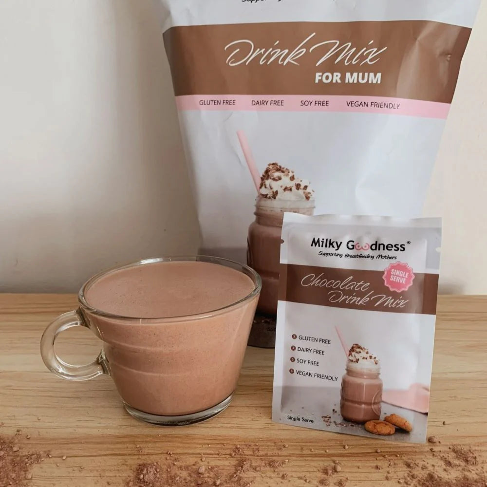 Milky Goodness - Single Serve Lactation Chocolate Drink Mix