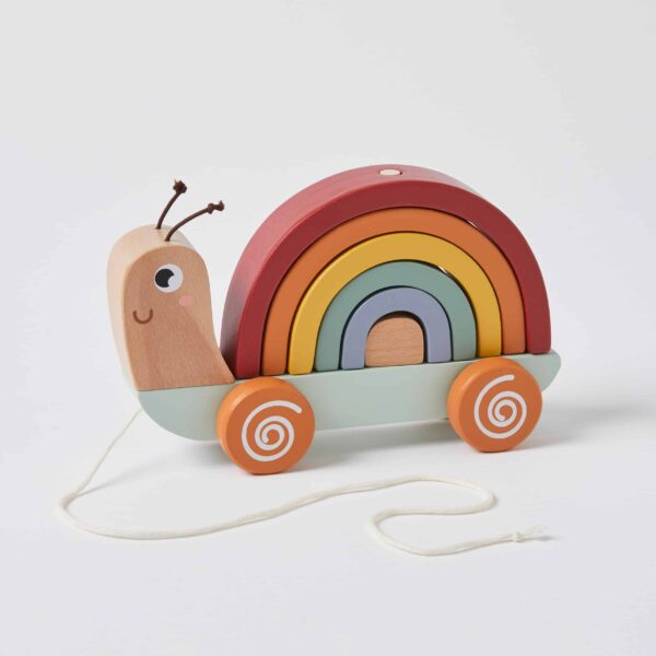 Pull Along Snail - Zookabee