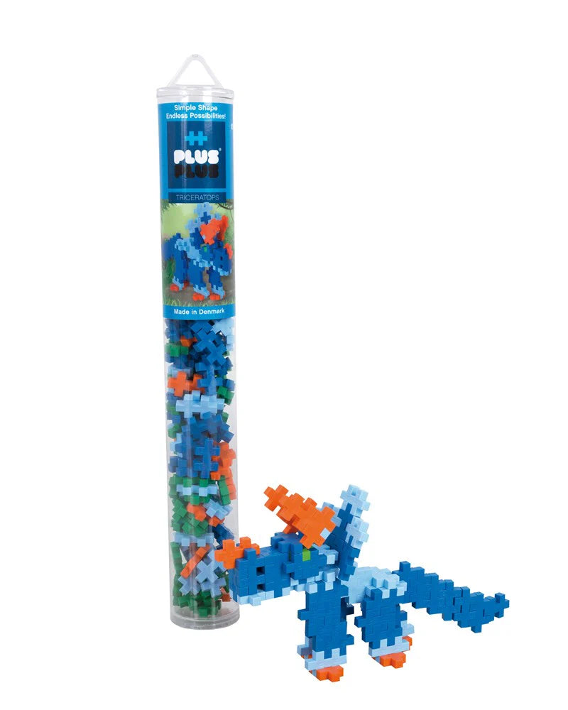 PLUS-PLUS - TRICERATOPS - 100 PCS TUBE
