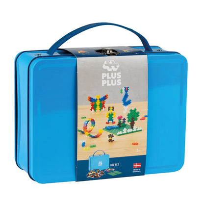 PLUS-PLUS - SUITCASE BASIC METAL - 600 PCS