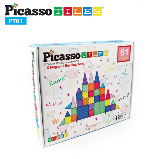 61pc Magnetic Tile - Picasso Tile