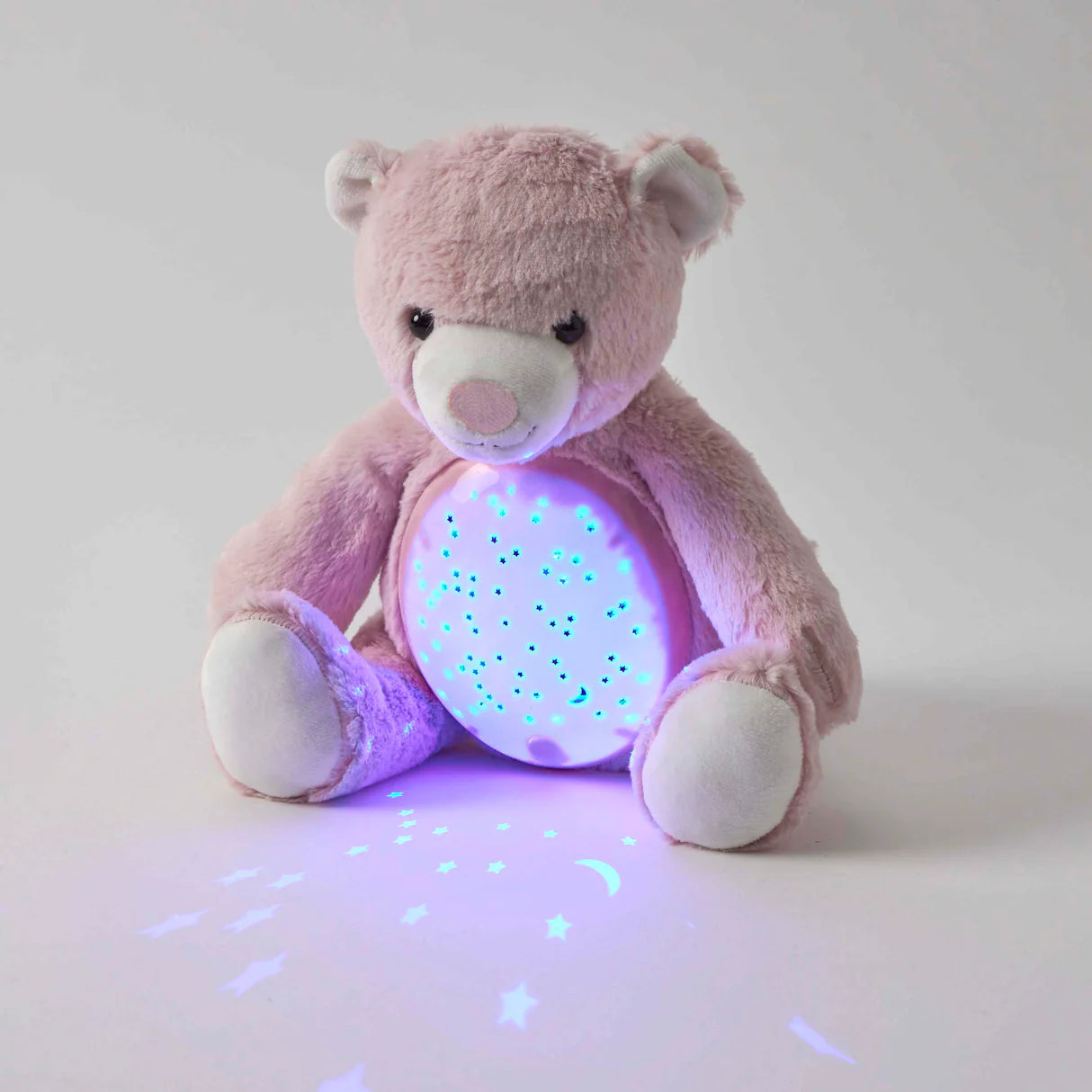 Jiggle & Giggle - Pink Bear Plush Night Light