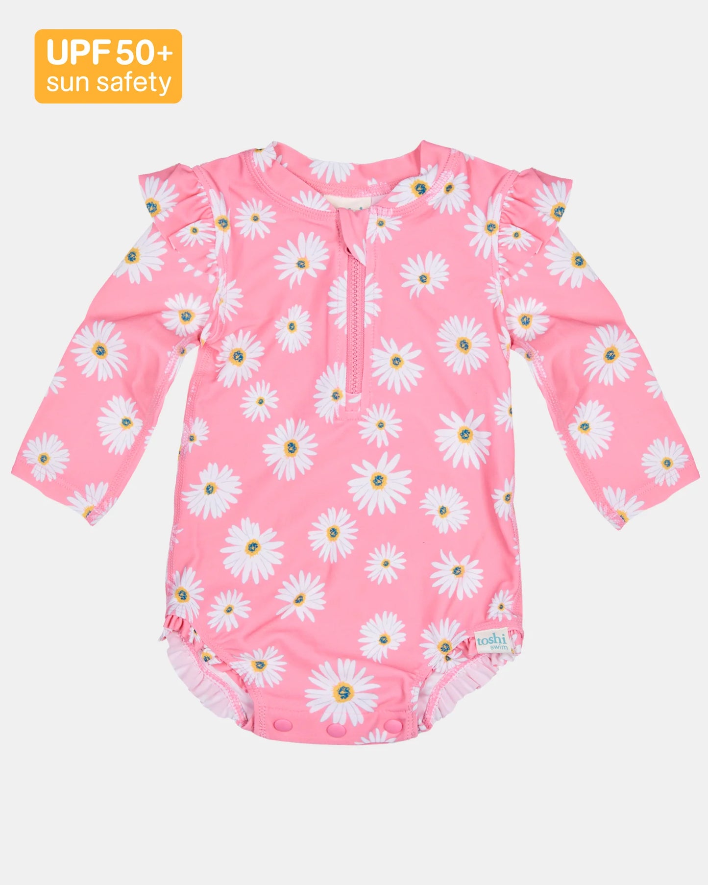 Toshi - Swim Onesie Long Sleeve Ripple