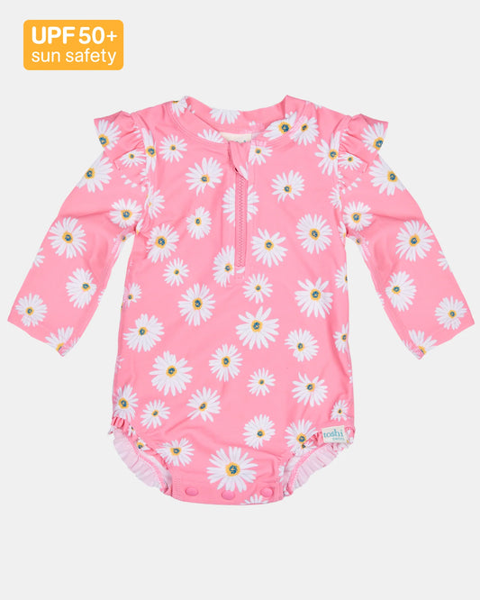 Toshi - Swim Onesie Long Sleeve Ripple