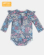 Toshi - Swim Onesie Long Sleeve Ripple