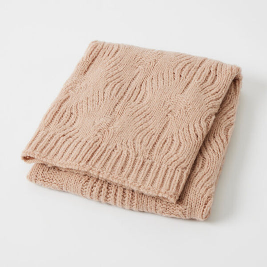 Florence Wool Blend Baby Blanket