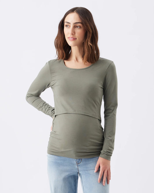 Organic Cotton Nursing Top