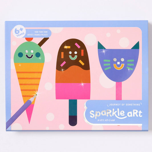 Journey Of Something AU & EU - Kids Sparkle Art Kit - Yum! Yum! Yum!