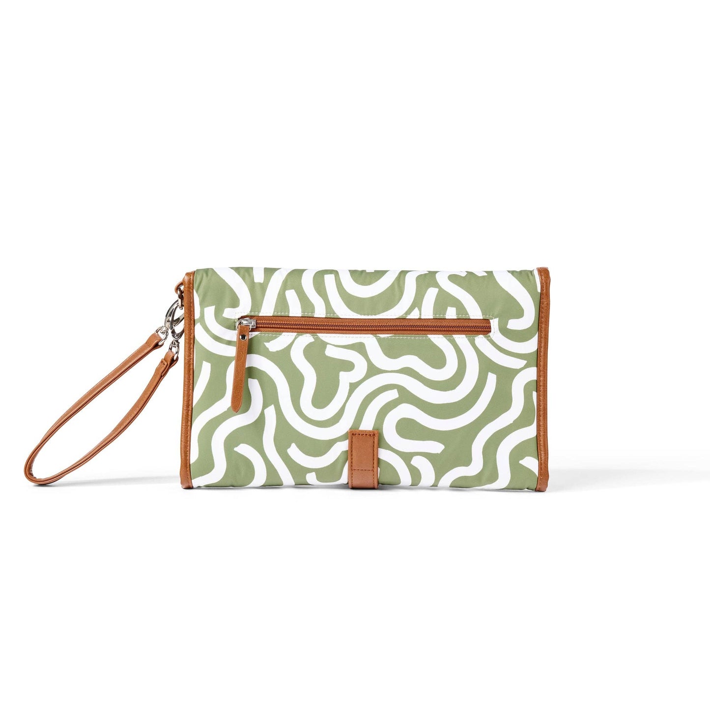 OiOi - Change Mat Clutch - Green Squiggle
