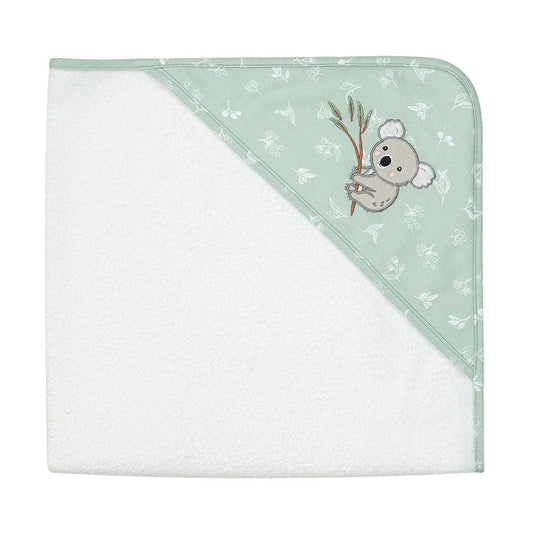 Living Textiles - Organic Hooded Towel - Australiana