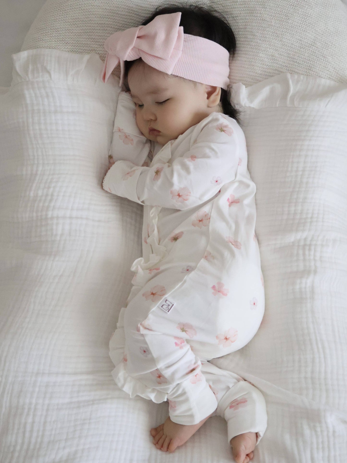 Elke & Indigo - Bamboo/Organic Cotton Growsuit - Camelia Cottage