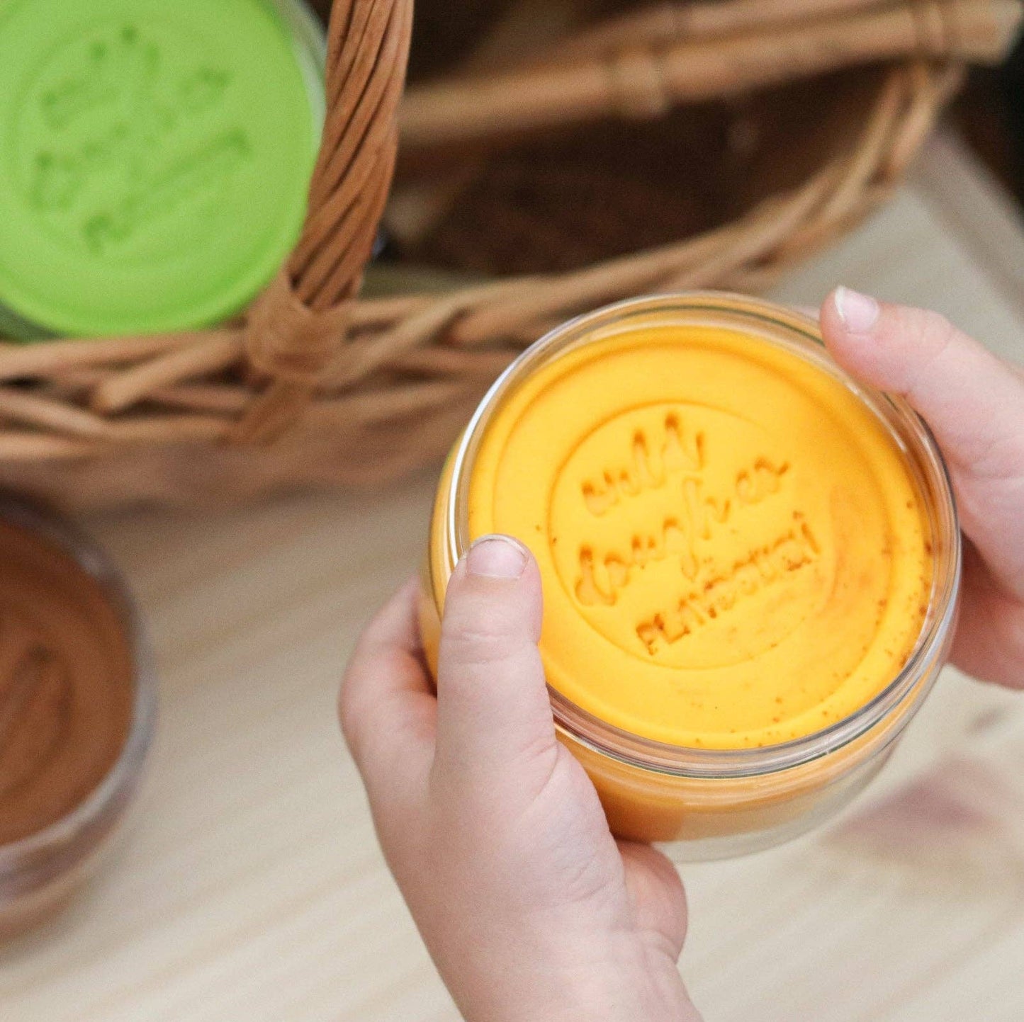 Wild Dough Playdough - Buttercup Gold Playdough (w/s)