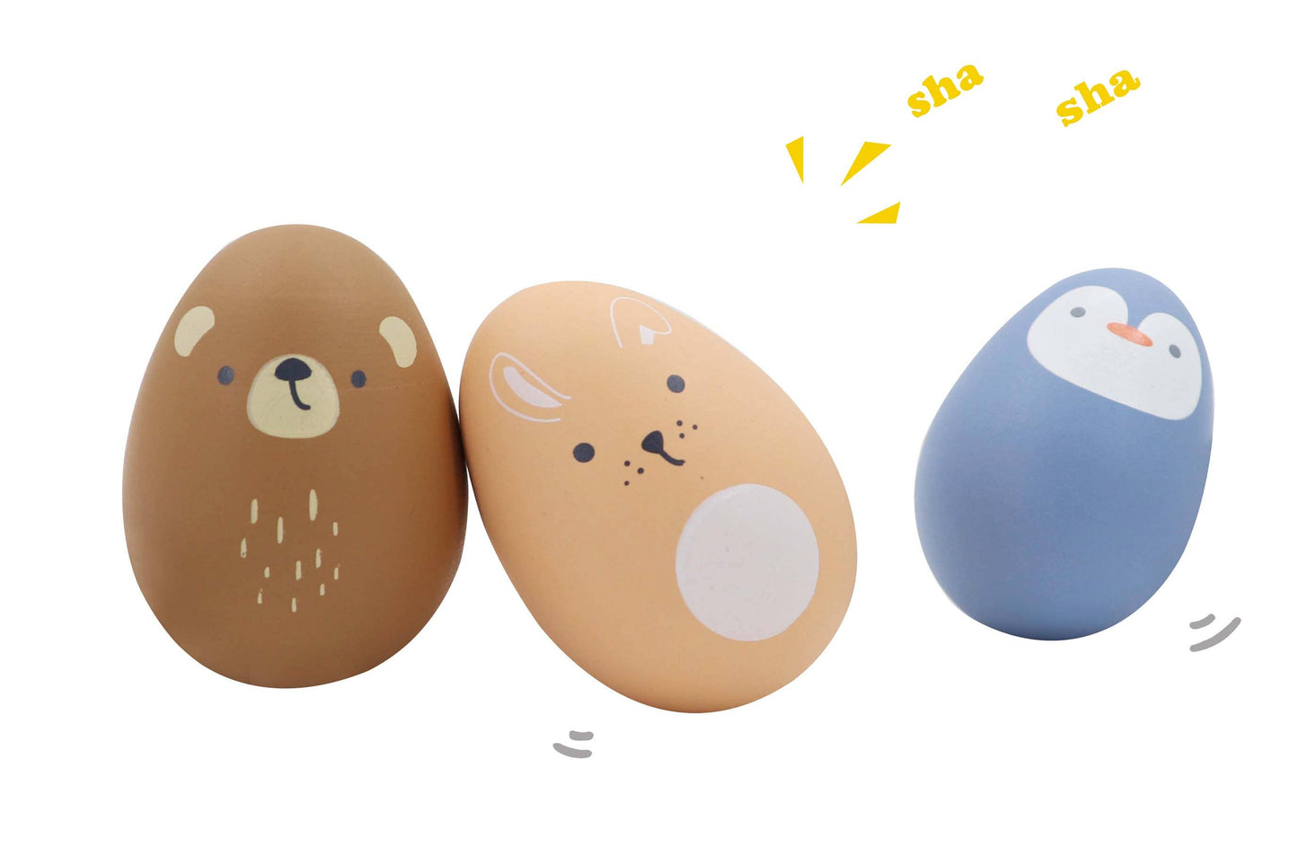 ToysLink - Wooden Shake Eggs