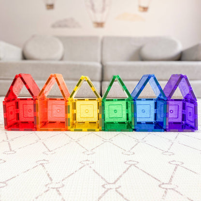 Learn and Grow Toys - Learn & Grow Magnetic Tiles - Small Square Pack (36 piece)