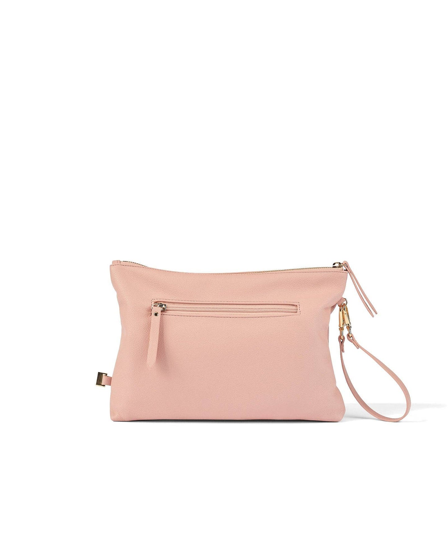 OiOi - Nappy Changing Pouch - Pink Vegan Leather