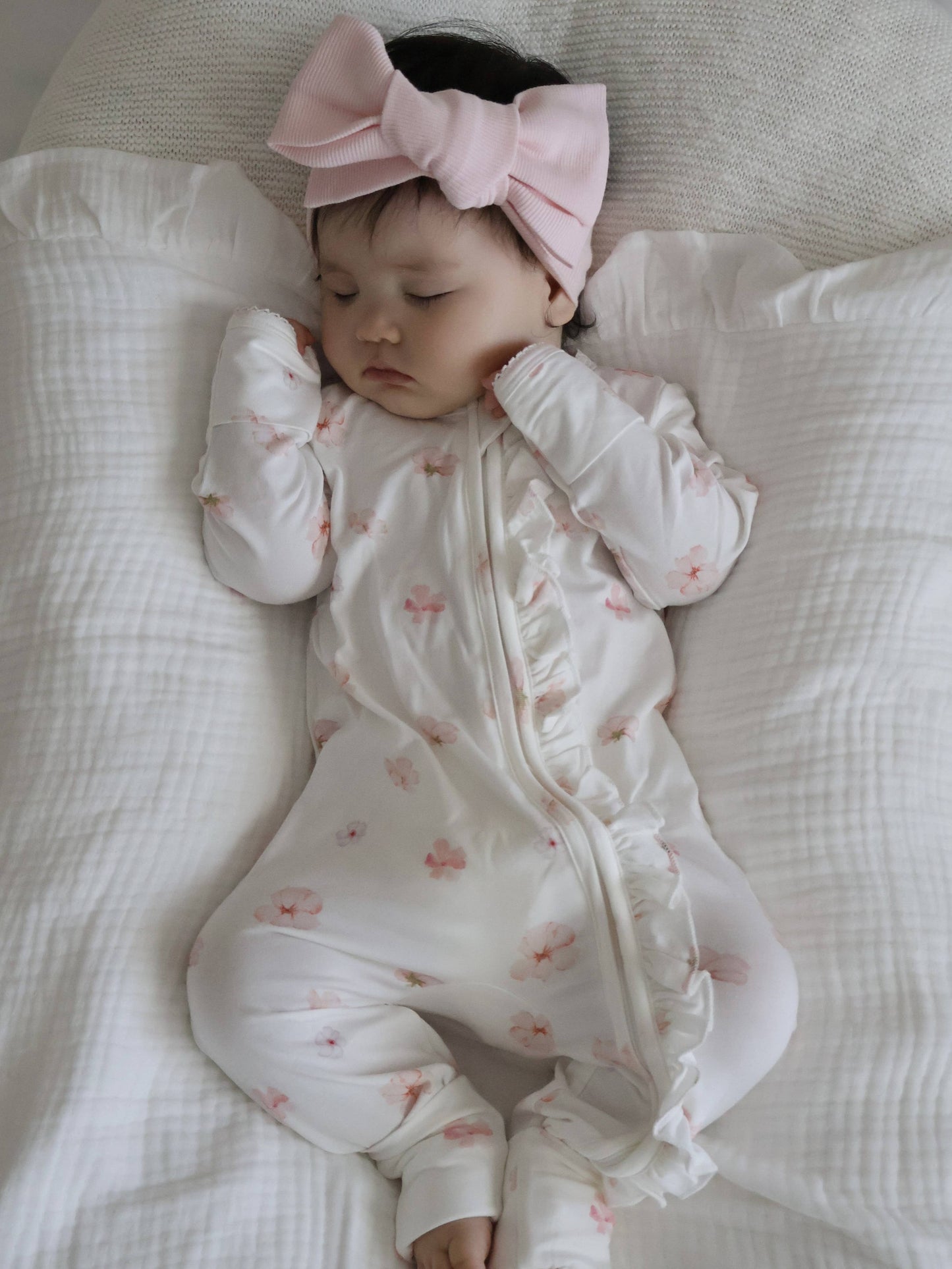 Elke & Indigo - Bamboo/Organic Cotton Growsuit - Camelia Cottage