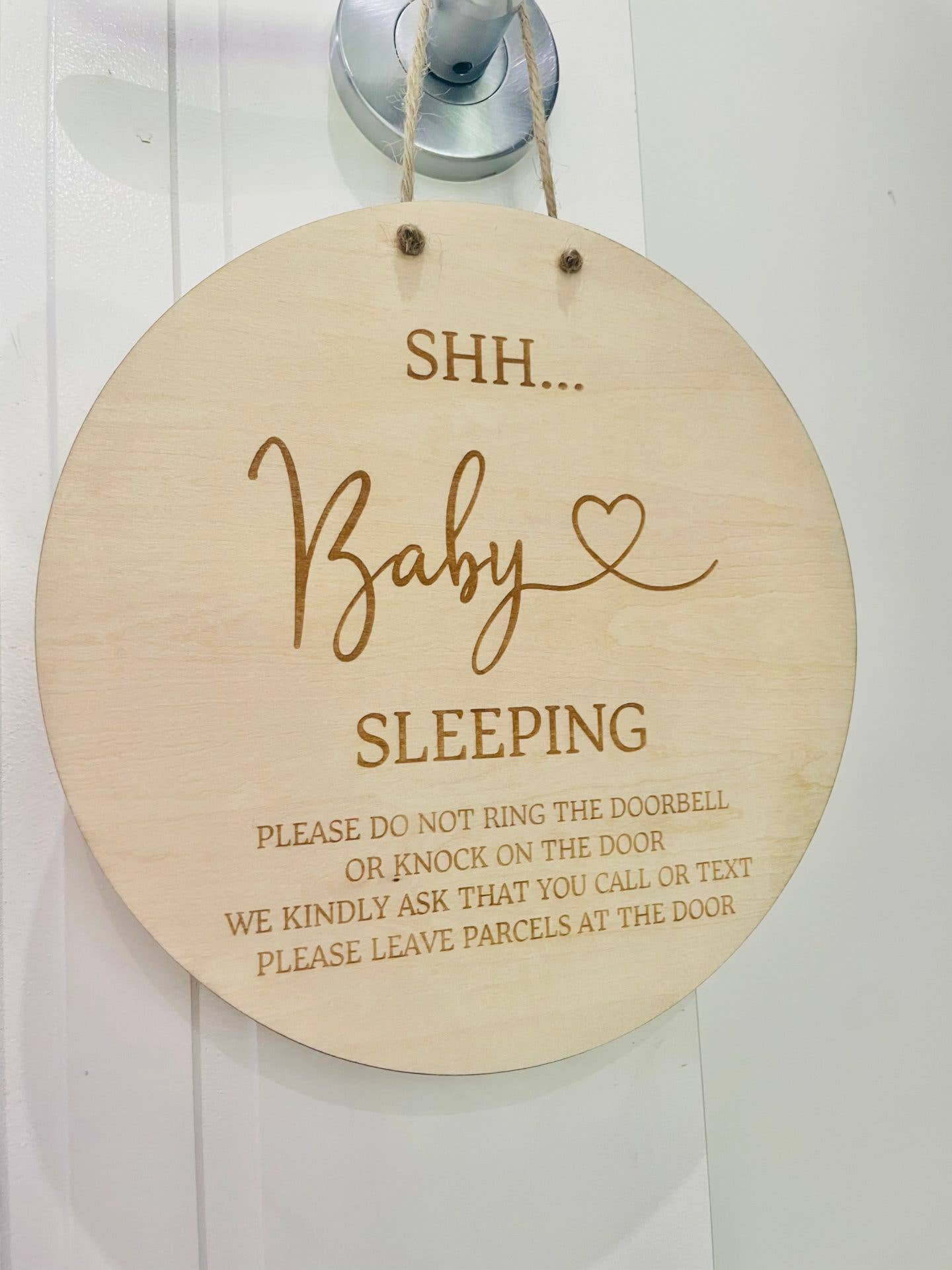 Timber Tinkers - Shh... Baby Sleeping - Please do not knock