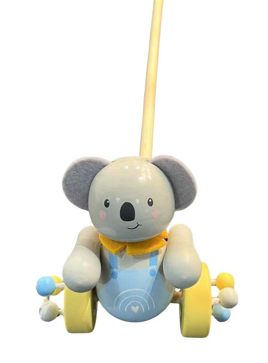 ToysLink - Wooden Koala Push Along
