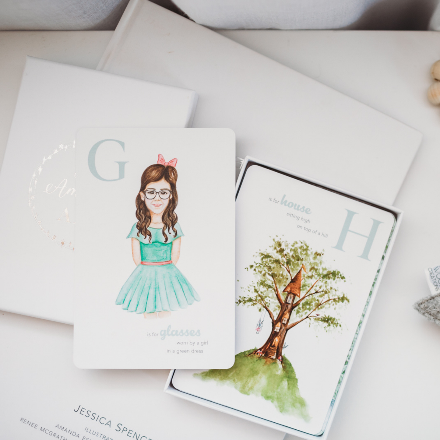 Adored Illustrations - The Amazing ABC Flash Cards