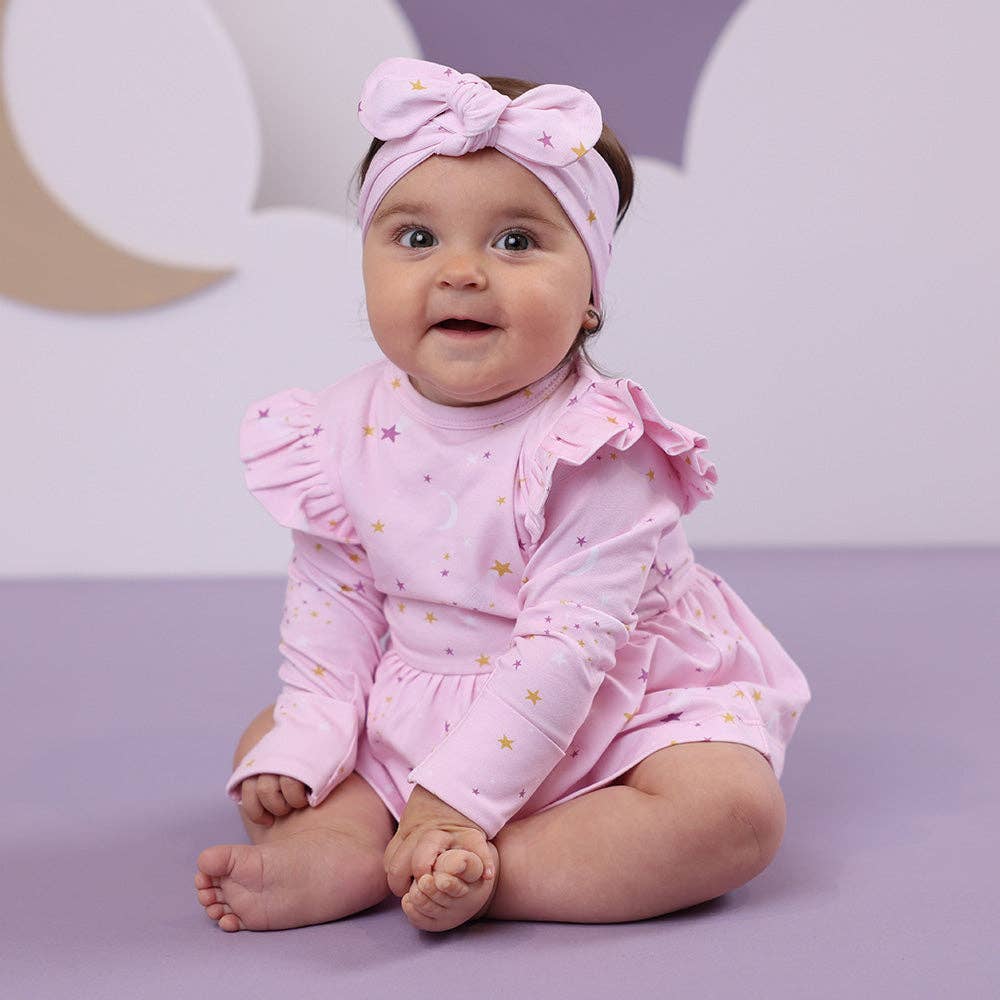 Snuggle Hunny - Twinkle Long Sleeve Organic Dress