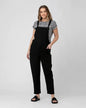 Ripe Maternity - Poppy Linen Jumpsuit Black