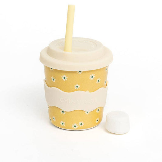 Chino Club - Yellow Daisy Kids Keep Cup 8oz
