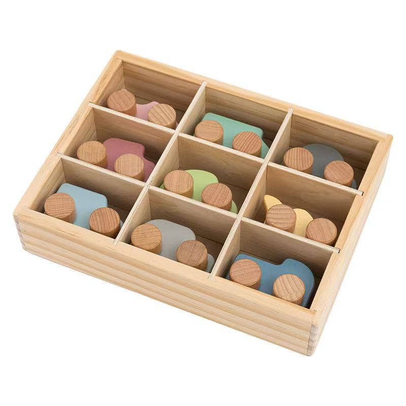 ToysLink - Wooden Mini Car Set