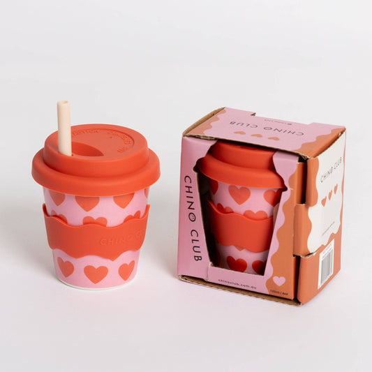 Chino Club - Hearts Babychino Cup 4oz