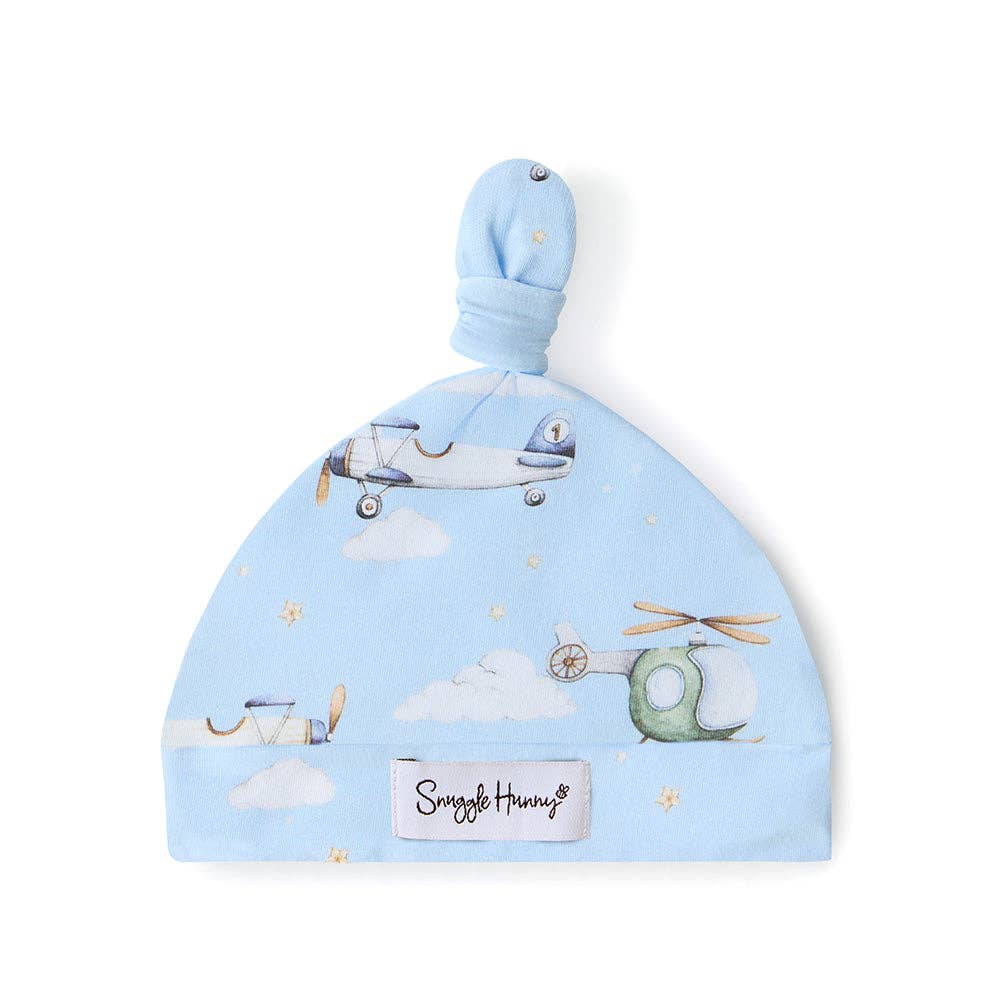 Snuggle Hunny - Taking Flight Organic Knotted Beanie
