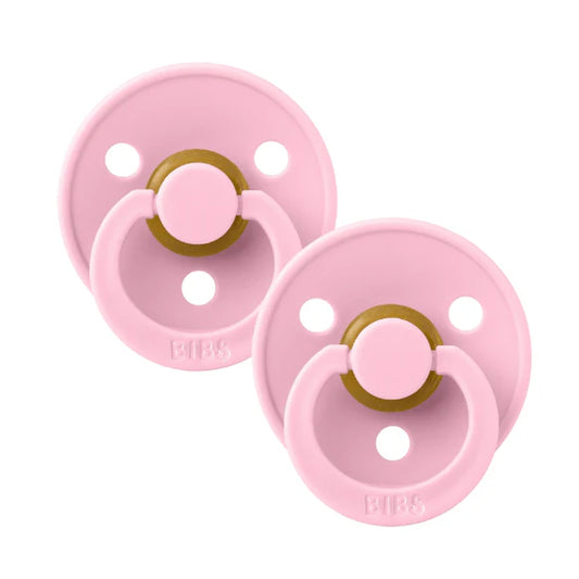 Bibs Dummies - Baby Pink - Round