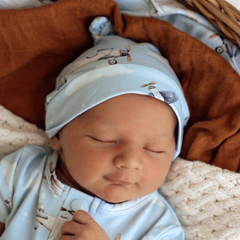 Snuggle Hunny - Taking Flight Organic Knotted Beanie