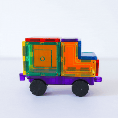 Learn & Grow Magnetic Tiles - Car Base Pack (2 Piece)
