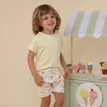 Snuggle Hunny - Beach Fun Organic Shorts